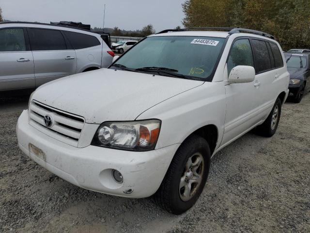 Photo 2 from auction – 2006 TOYOTA HIGHLANDER with VIN JTEGD21A760141979
