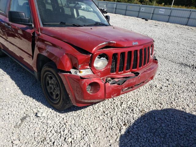 Photo 9 from auction – 2009 JEEP PATRIOT SP with VIN 1J4FT28B29D209744