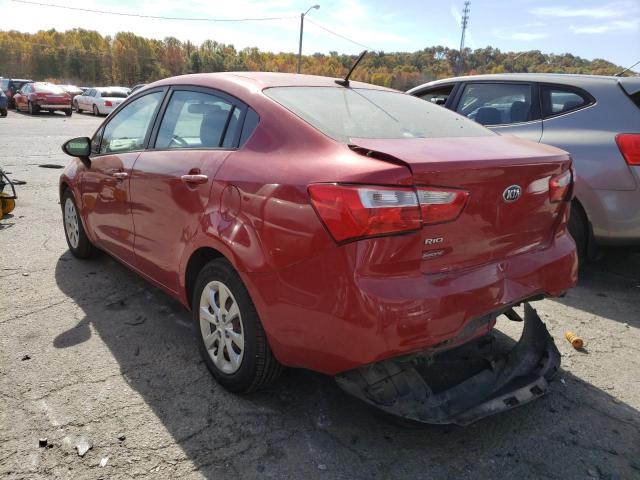 Photo 3 from auction – 2014 KIA RIO LX with VIN KNADM4A36E6385202