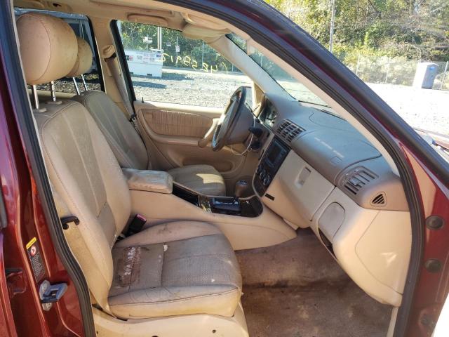 Photo 5 from auction – 2002 MERCEDES-BENZ ML 320 with VIN 4JGAB54E62A350999