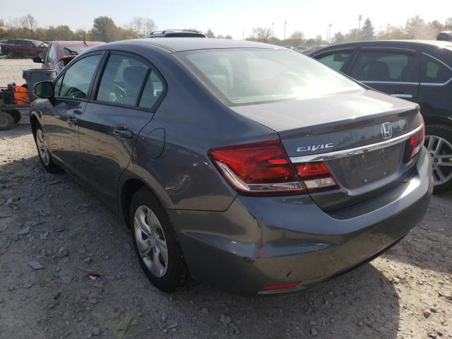 Photo 3 from auction – 2013 HONDA CIVIC LX with VIN 19XFB2F58DE266625