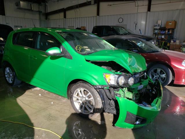 CHEVROLET SONIC LT 2014 with VIN 1G1JC6SH2E4235610 - Photo from auction