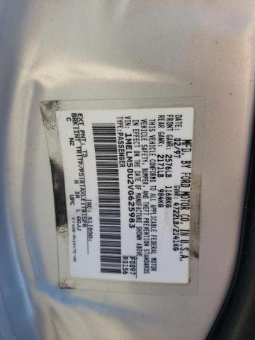 Photo 10 from auction – 1997 MERCURY SABLE GS with VIN 1MELM50U2VG625983