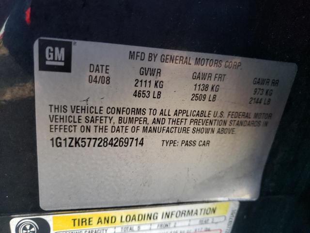 Photo 10 from auction – 2008 CHEVROLET MALIBU with VIN 1G1ZK577284269714