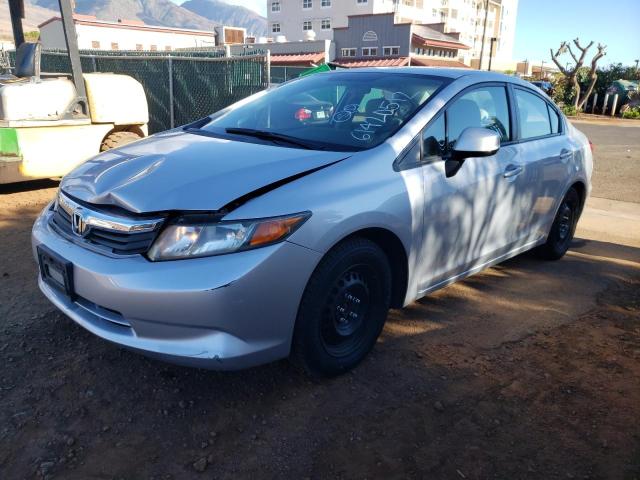 Photo 2 from auction – 2012 HONDA CIVIC LX with VIN 2HGFB2F53CH536669