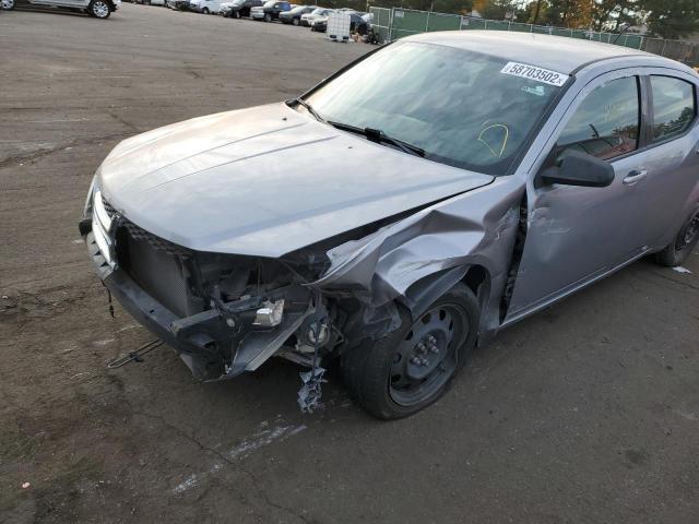 Photo 9 from auction – 2013 DODGE AVENGER SE with VIN 1C3CDZAB1DN684429