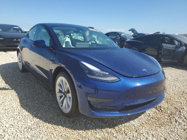TESLA MODEL 3 2021 with VIN 5YJ3E1EA4MF098558 - Photo from auction