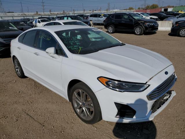 FORD FUSION SEL 2019 with VIN 3FA6P0CDXKR219397 - Photo from auction