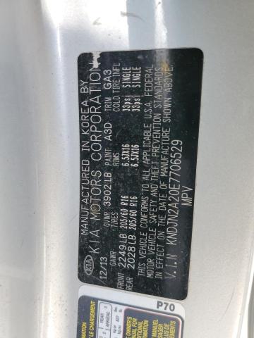 Photo 10 from auction – 2014 KIA SOUL with VIN KNDJN2A20E7706529