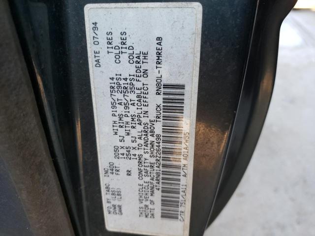 Photo 10 from auction – 1994 TOYOTA PICKUP 1/2 with VIN 4TARN81A2RZ264498