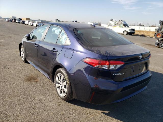 Photo 3 from auction – 2022 TOYOTA COROLLA LE with VIN 5YFEPMAE6NP335330