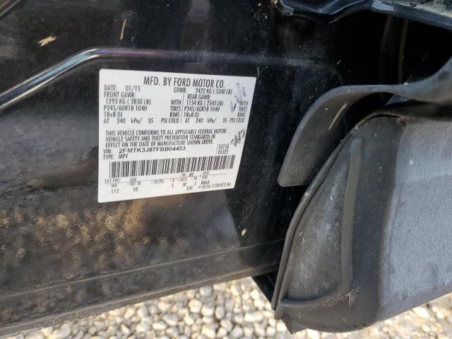 Photo 10 from auction – 2015 FORD EDGE SEL with VIN 2FMTK3J87FBB04453