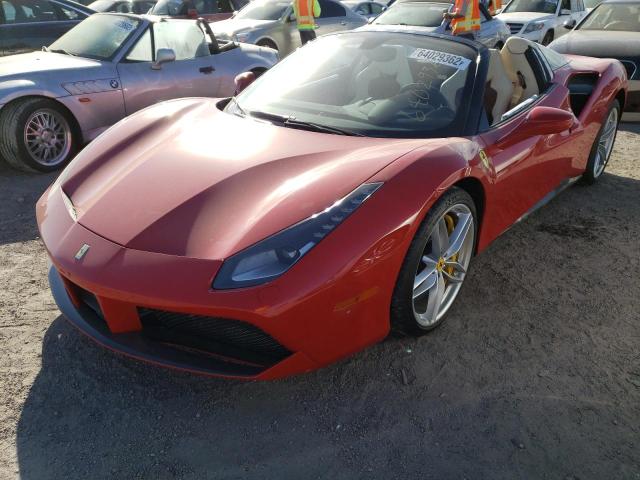 Photo 2 from auction – 2018 FERRARI 488 SPIDER with VIN ZFF80AMA0J0235013