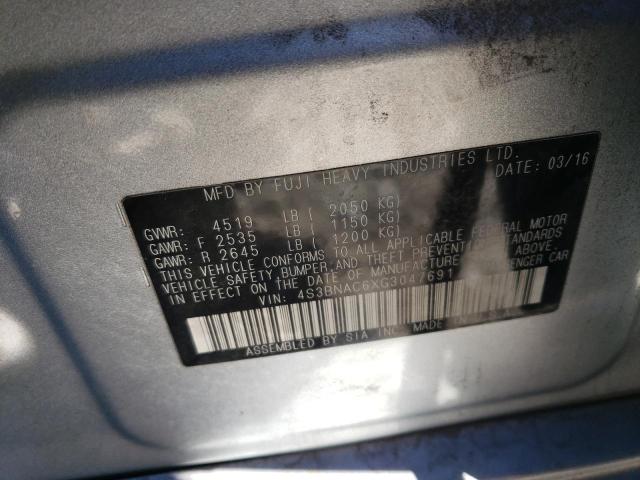 Photo 10 from auction – 2016 SUBARU LEGACY 2.5 with VIN 4S3BNAC6XG3047691