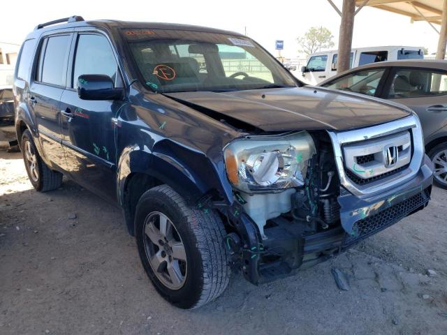 HONDA PILOT EXLN 2011 with VIN 5FNYF3H78BB002281 - Photo from auction