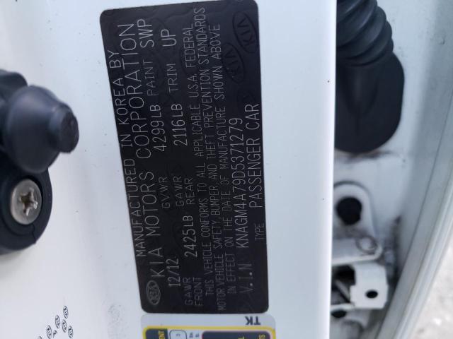 Photo 10 from auction – 2013 KIA OPTIMA LX with VIN KNAGM4A79D5371279