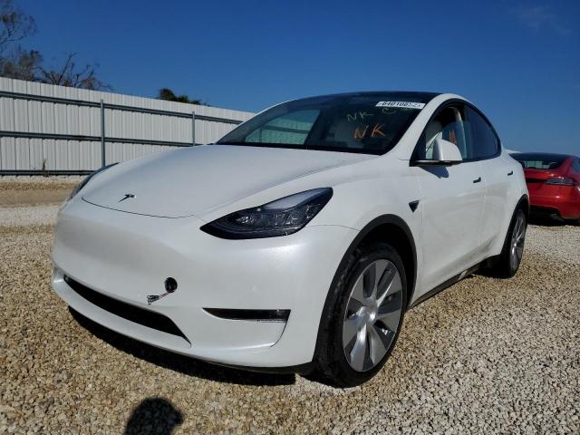 Photo 2 from auction – 2021 TESLA MODEL Y with VIN 5YJYGDEE7MF283532