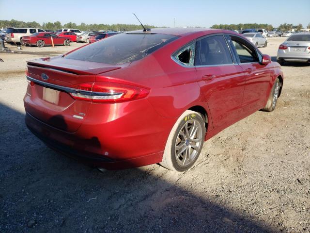 Photo 4 from auction – 2017 FORD FUSION SE with VIN 3FA6P0HD0HR206014