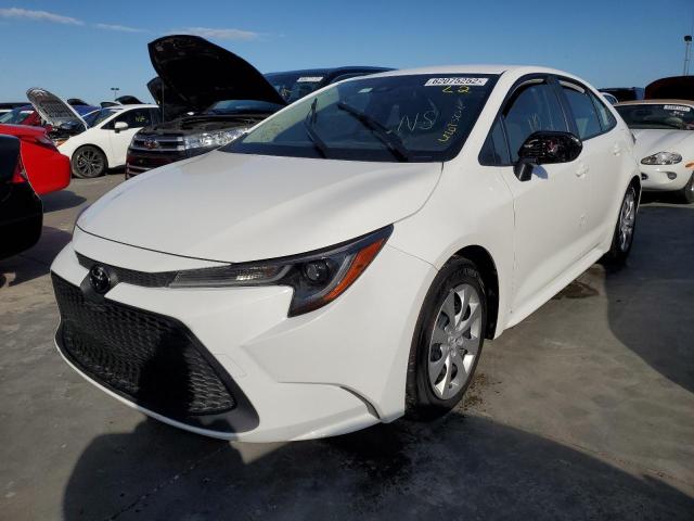 Photo 2 from auction – 2022 TOYOTA COROLLA LE with VIN JTDEPMAE4N3006277