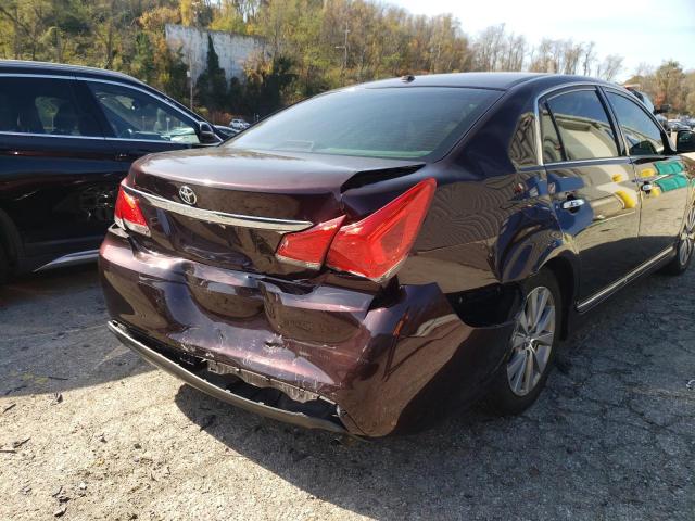 Photo 9 from auction – 2012 TOYOTA AVALON BAS with VIN 4T1BK3DB3CU465297
