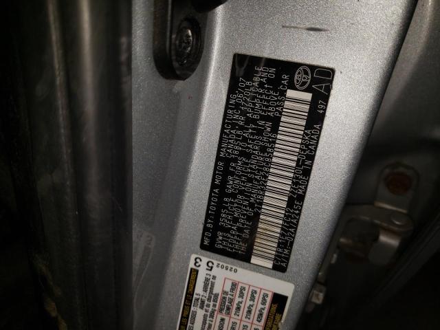 Photo 10 from auction – 2008 TOYOTA COROLLA CE with VIN 2T1BR32E28C858516