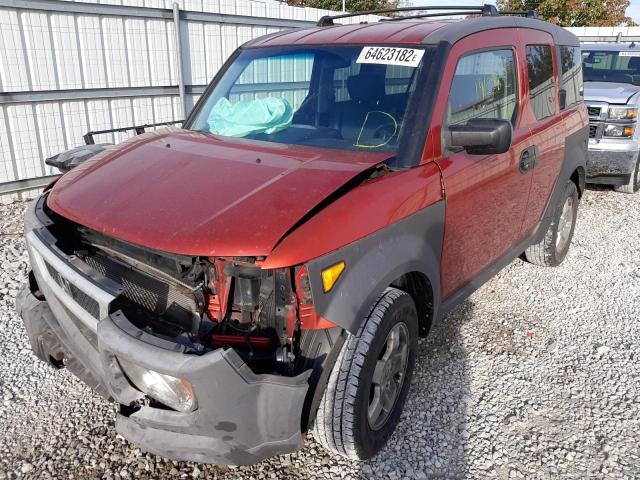 Foto 2 de la subasta – 2003 HONDA ELEMENT EX con VIN 5J6YH28583L006326