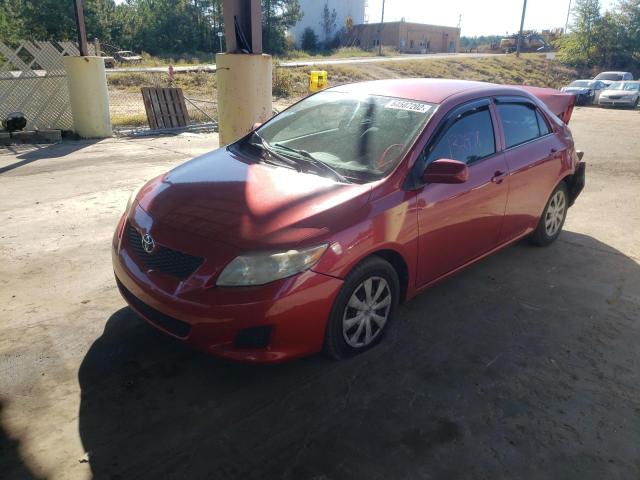 Photo 2 from auction – 2009 TOYOTA COROLLA BA with VIN JTDBL40E89J003710