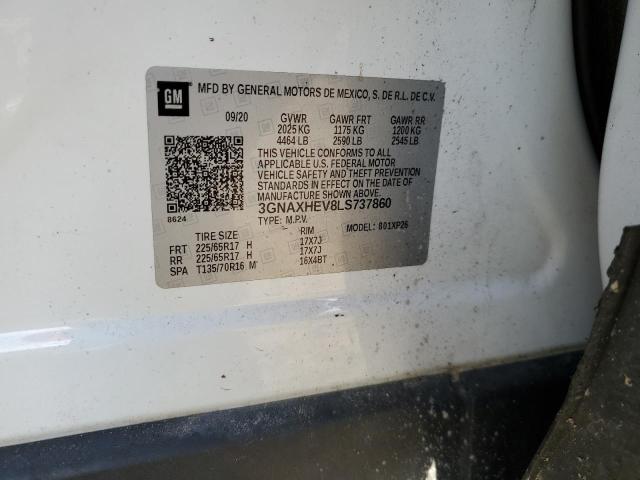 Photo 10 from auction – 2020 CHEVROLET EQUINOX LS with VIN 3GNAXHEV8LS737860