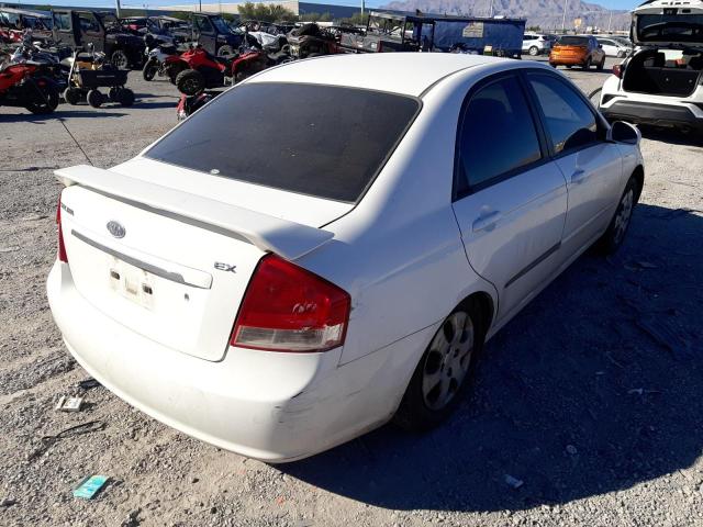 Photo 4 from auction – 2008 KIA SPECTRA EX with VIN KNAFE121285492209