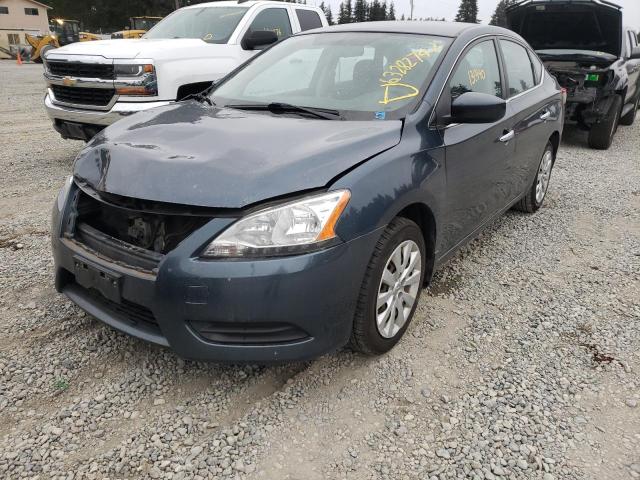 Photo 2 from auction – 2013 NISSAN SENTRA S with VIN 1N4AB7AP1DN906112