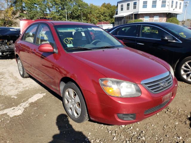 KIA SPECTRA EX 2009 with VIN KNAFE222695653337 - Photo from auction