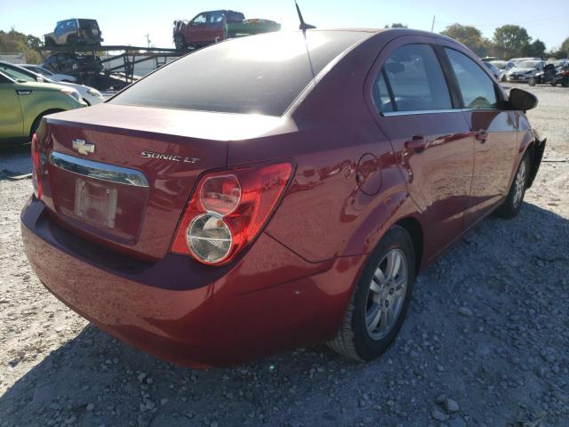 Photo 4 from auction – 2012 CHEVROLET SONIC LT with VIN 1G1JC5SHXC4143622