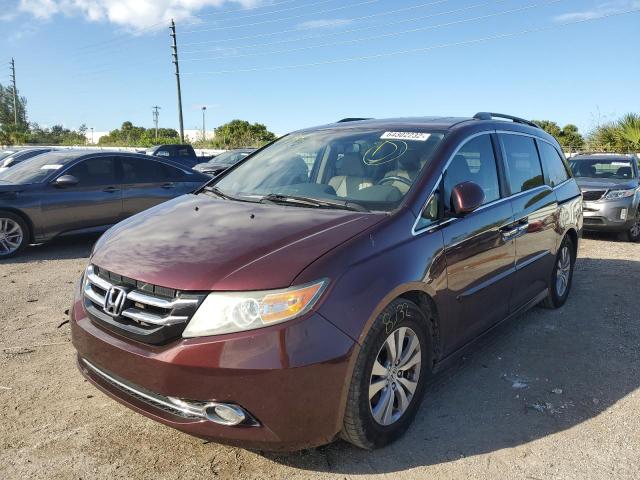 Photo 2 from auction – 2015 HONDA ODYSSEY EX with VIN 5FNRL5H64FB082653