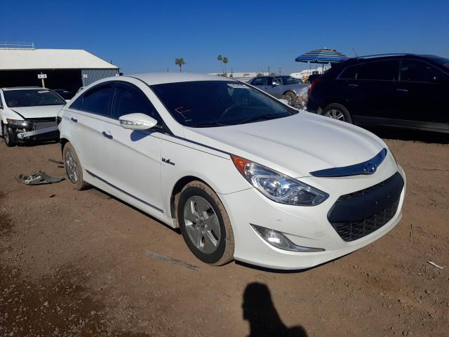HYUNDAI SONATA HYB 2012 with VIN KMHEC4A49CA031795 - Photo from auction