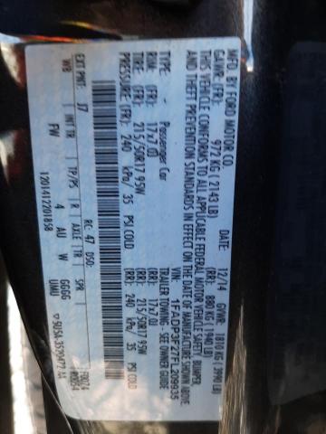 Photo 10 from auction – 2015 FORD FOCUS SE with VIN 1FADP3F27FL209935