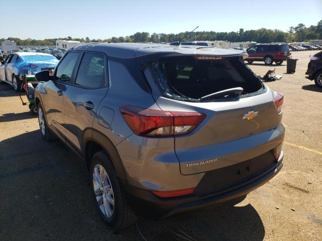 Photo 3 from auction – 2021 CHEVROLET TRAILBLAZE with VIN KL79MMS27MB163933