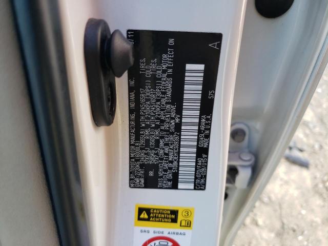 Photo 10 from auction – 2012 TOYOTA HIGHLANDER with VIN 5TDBK3EH1CS093972