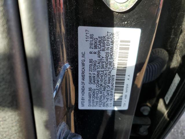 Photo 10 from auction – 2018 ACURA TLX with VIN 19UUB1F30JA010978