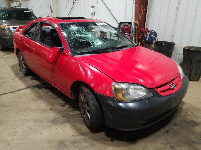 HONDA CIVIC EX 2002 with VIN 1HGEM22072L078474 - Photo from auction