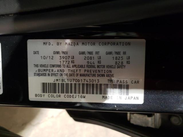 Photo 10 from auction – 2013 MAZDA 3 I with VIN JM1BL1U70D1743013