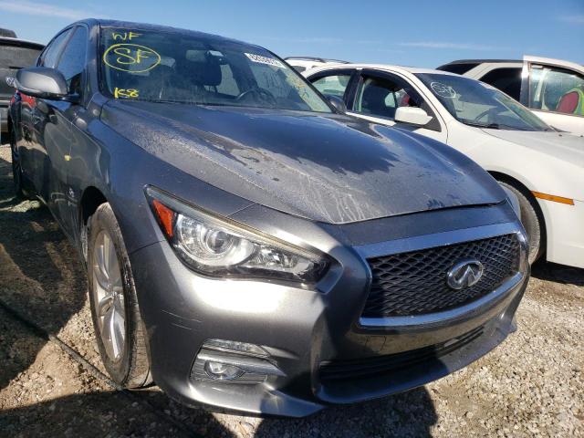 INFINITI Q50 BASE 2016 with VIN JN1CV7AP0GM200370 - Photo from auction