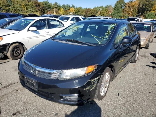 Foto 2 de la subasta – 2012 HONDA CIVIC EX con VIN 2HGFB2F80CH589176