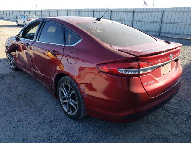 Photo 3 from auction – 2017 FORD FUSION SE with VIN 3FA6P0HD0HR206014