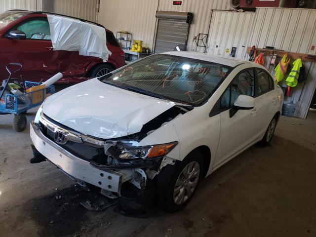 Photo 2 from auction – 2012 HONDA CIVIC LX with VIN 2HGFB2F56CH335316