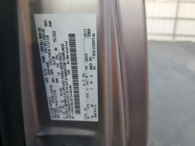 Photo 10 from auction – 2014 FORD ECONOLINE with VIN 1FBNE3BL4EDA46046