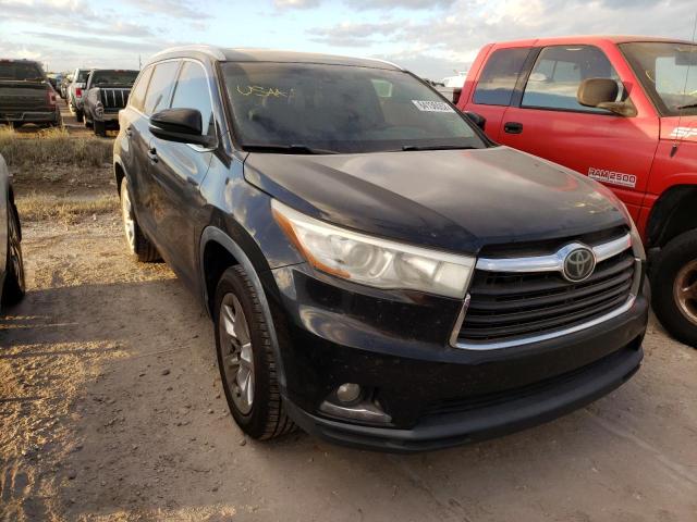 TOYOTA HIGHLANDER 2015 with VIN 5TDYKRFH5FS087107 - Photo from auction