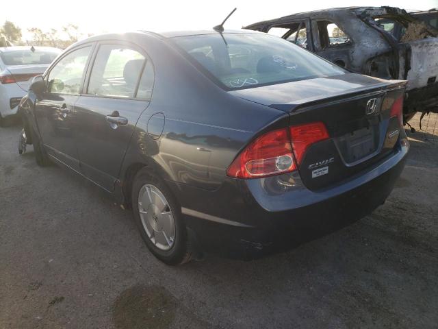 Photo 3 from auction – 2008 HONDA CIVIC HYBR with VIN JHMFA36268S027316