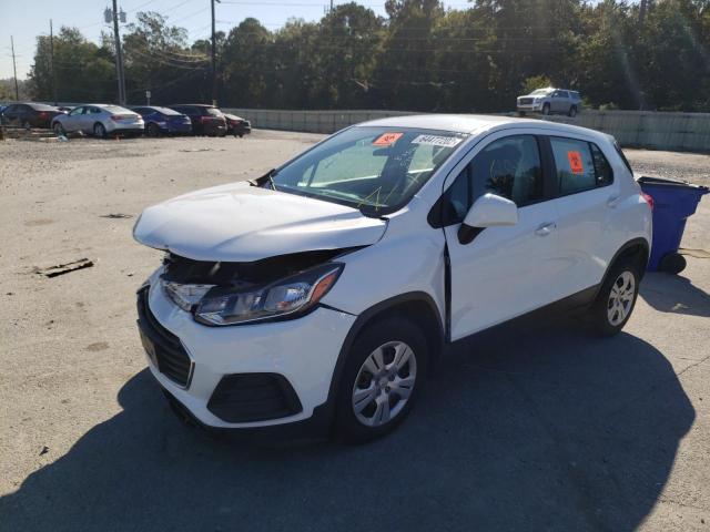 Photo 2 from auction – 2017 CHEVROLET TRAX LS with VIN 3GNCJKSB0HL180719