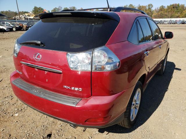 Photo 4 from auction – 2009 LEXUS RX 350 with VIN 2T2HK31U19C107640