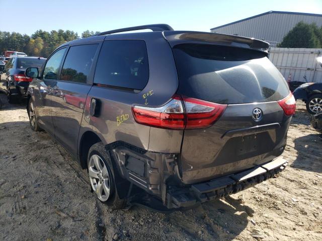 Photo 3 from auction – 2016 TOYOTA SIENNA LE with VIN 5TDKK3DC1GS725235